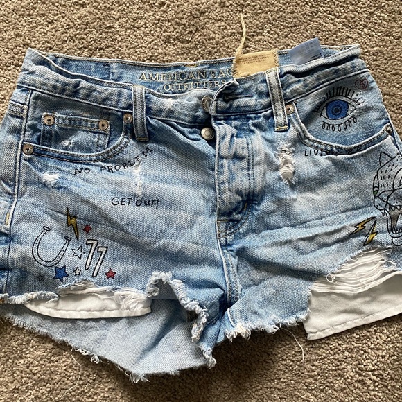 American Eagle jean shorts - Picture 2 of 6
